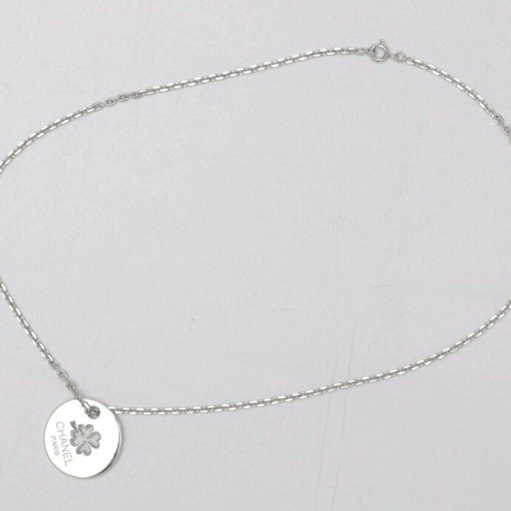 CHANEL Silver Love Necklace - Picture 3 of 6